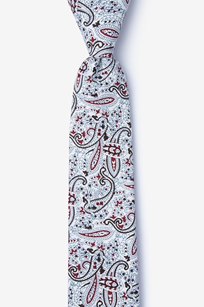 Hale Brown Skinny Tie