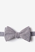 Hitchcock Brown Self-Tie Bow Tie Photo (0)