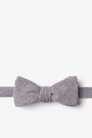 Hitchcock Brown Skinny Bow Tie