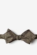 Kirkland Brown Diamond Tip Bow Tie Photo (0)