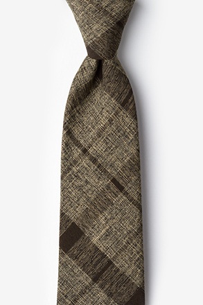Kirkland Brown Extra Long Tie