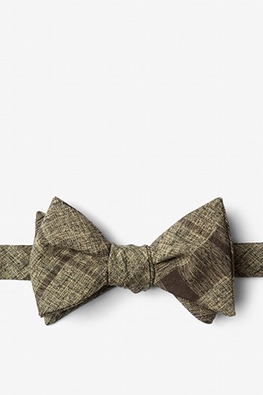 Kirkland Brown Self-Tie Bow Tie