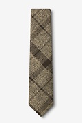 Kirkland Brown Skinny Tie Photo (1)