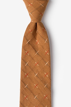 _La Mesa Brown Extra Long Tie_