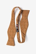 La Mesa Brown Self-Tie Bow Tie Photo (1)
