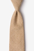 Nixon Brown Extra Long Tie Photo (0)