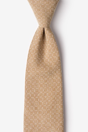 Nixon Brown Extra Long Tie