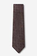 Prescott Brown Extra Long Tie Photo (1)