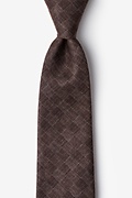 Prescott Brown Extra Long Tie Photo (0)