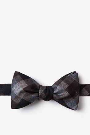 Richland Brown Self-Tie Bow Tie