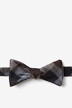 _Richland Brown Skinny Bow Tie_