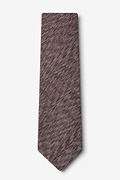 Springfield Brown Extra Long Tie Photo (1)