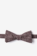 Springfield Brown Skinny Bow Tie Photo (0)