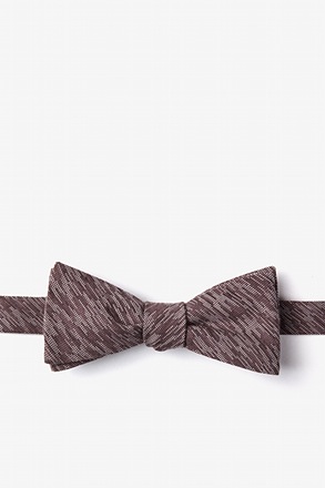 _Springfield Brown Skinny Bow Tie_