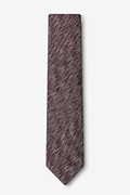 Springfield Brown Skinny Tie Photo (1)