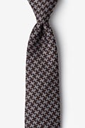 Tempe Brown Extra Long Tie Photo (0)