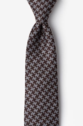 Tempe Brown Extra Long Tie