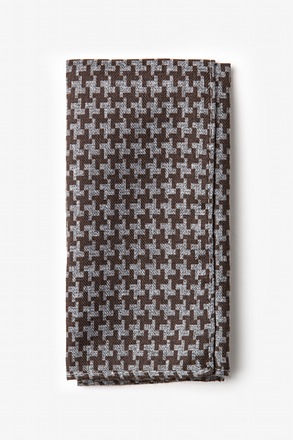 Tempe Brown Pocket Square