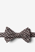 Tempe Brown Self-Tie Bow Tie Photo (0)