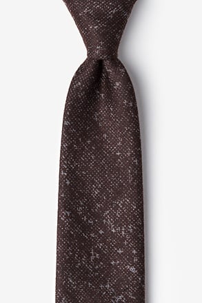 Wilsonville Brown Extra Long Tie