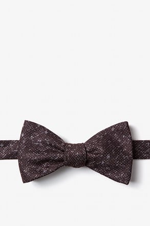 Wilsonville Brown Self-Tie Bow Tie