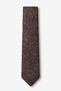 Wilsonville Brown Skinny Tie Photo (1)