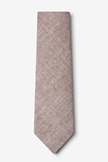 Wortham Brown Extra Long Tie Photo (1)