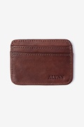 Card Wallet Brown Wallet Photo (0)
