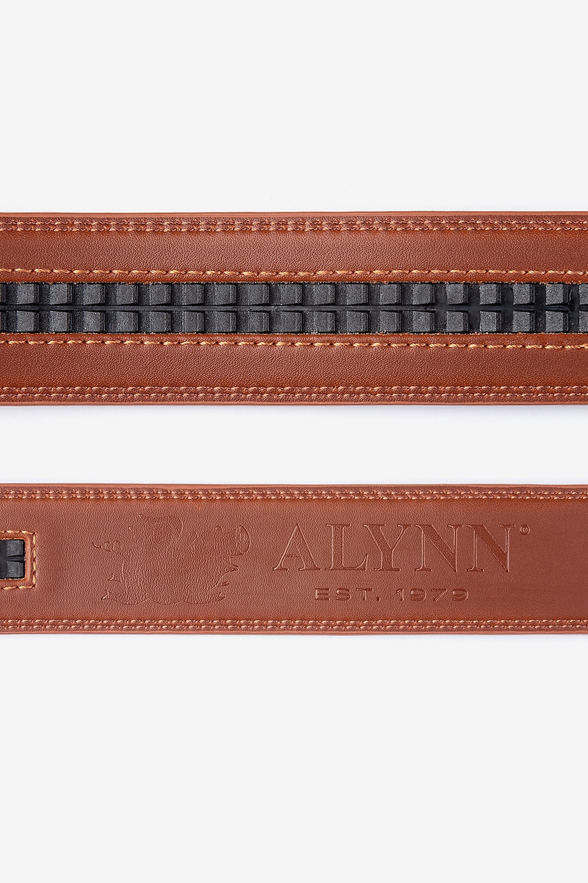 Classic Premium Leather Brown Belt Strap Photo (1)