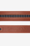 Classic Premium Leather Brown Belt Strap Photo (1)