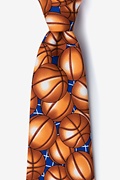 Basketballs Brown Tie Photo (0)