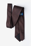 Wood Grain Brown Extra Long Tie Photo (1)