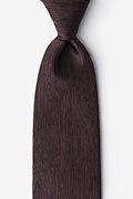 Wood Grain Brown Tie Photo (0)