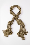 Brown Cape Town Leopard Scarf Photo (1)