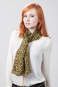 Brown Cape Town Leopard Scarf Photo (4)