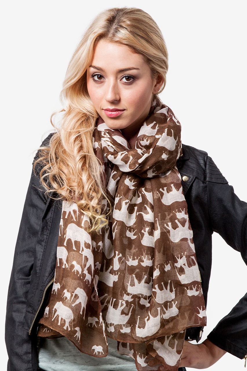 Brown Out of Africa Scarf Photo (1)