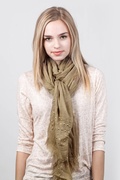 Brown Safi Studded Scarf Photo (3)