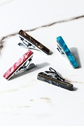 Recycled Glass Brown Tie Bar Photo (3)