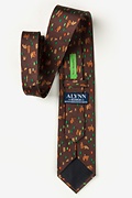 Bear Necessities Brown Extra Long Tie Photo (2)