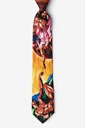 Creation of Adam - Michelangelo Brown Tie Photo (0)