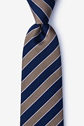 Fane Brown Extra Long Tie Photo (0)