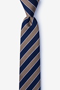 Fane Brown Skinny Tie Photo (0)