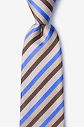 Fergus Brown Extra Long Tie Photo (0)
