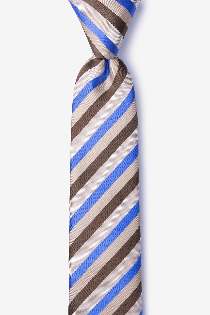 Fergus Brown Skinny Tie Photo (0)