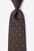 Griffin Brown Extra Long Tie Photo (0)