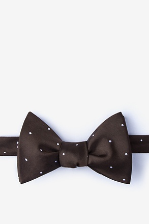 _Griffin Brown Self-Tie Bow Tie_