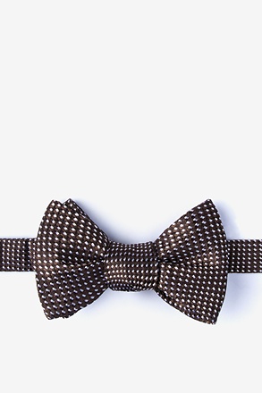 _Groote Brown Self-Tie Bow Tie_