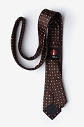 Hoste Brown Skinny Tie Photo (1)