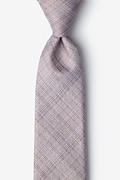 Java Brown Extra Long Tie Photo (0)