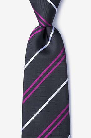 Maigue Brown Extra Long Tie